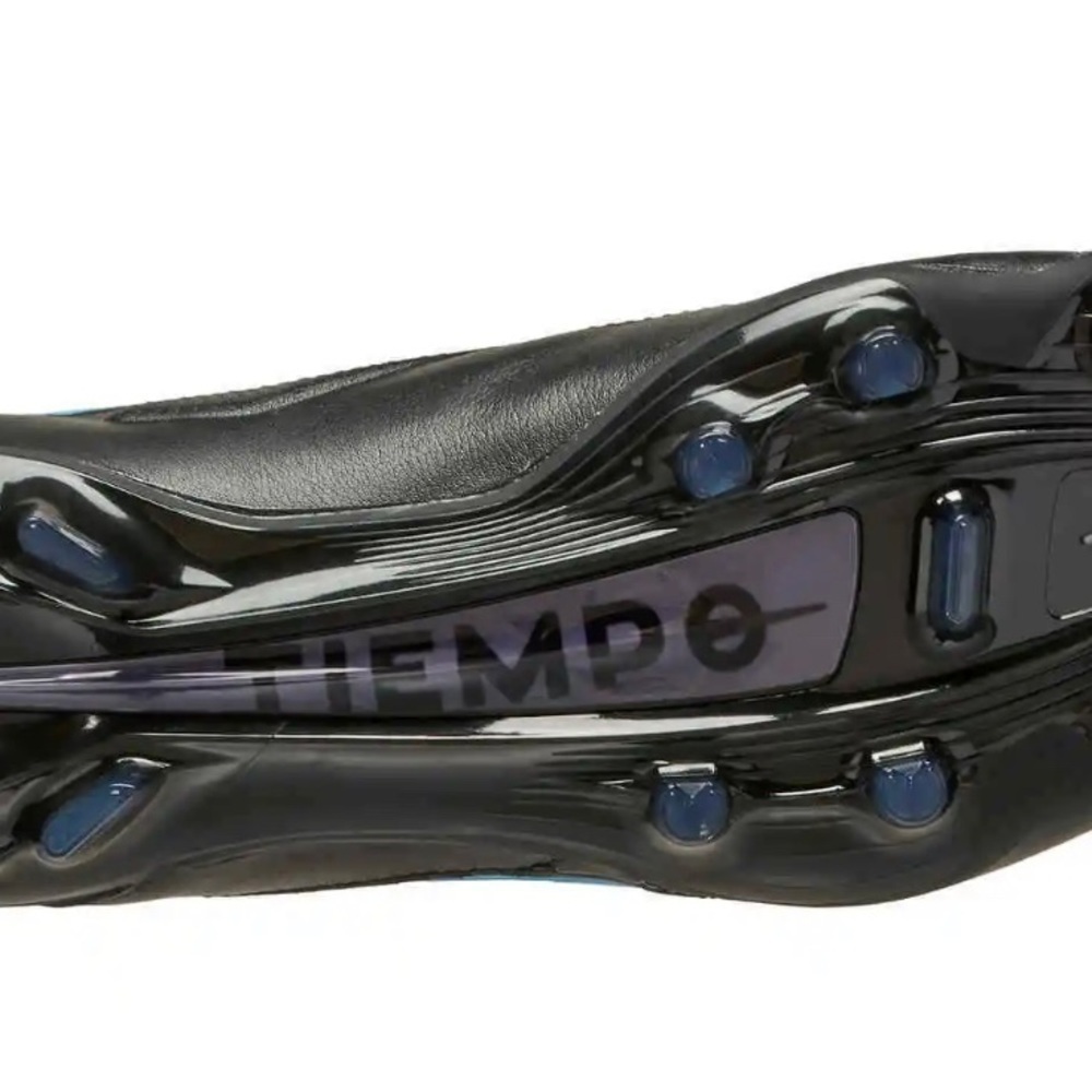 Nike Tiempo Legend 9 Elite FG Black Iron Grey Blue Hero CZ8482-004 sz 7 Men's ne - Picture 6 of 8